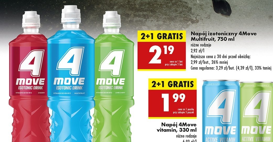 Nap贸j multifruit 4move promocja