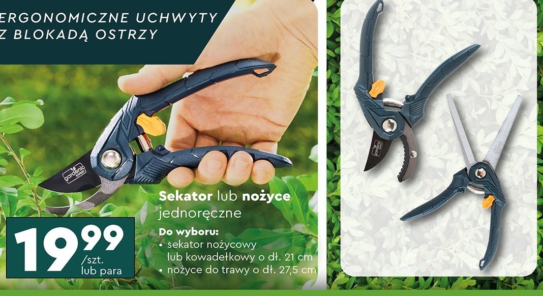 Sekator nożycowy promocja w Biedronka