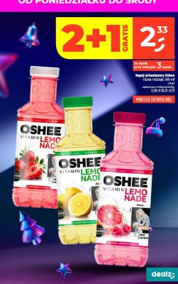 Napój witaminowy Oshee różne rodzaje 555 ml promocja w Dealz