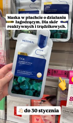 Maska w płachcie Cica Dermaplus Mask  promocja w Hebe