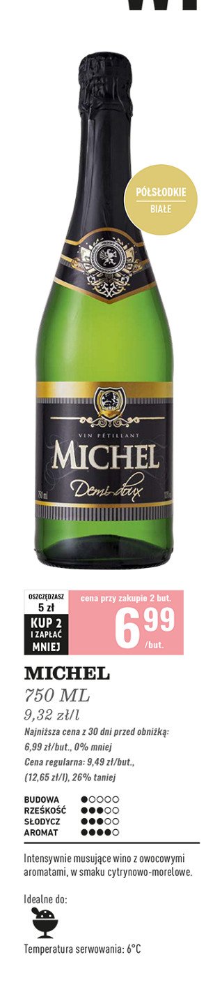 Wino MICHELANGELO SEMI-DOLCE promocja
