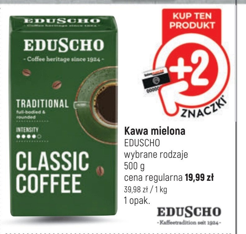 Kawa Eduscho traditional promocja