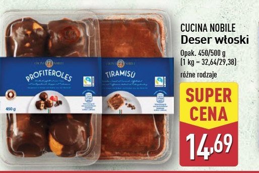 Tiramisu Cucina nobile promocja