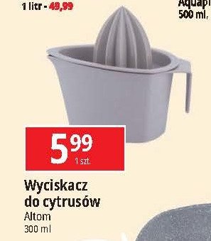 Wyciskacz do cytrusów Altom promocja w Leclerc