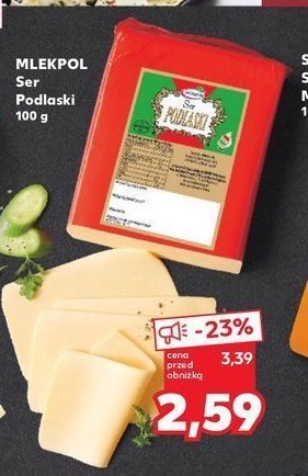 Ser podlaski Mlekpol promocja