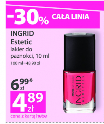 Lakier do paznokci 532 Ingrid estetic Ingrid cosmetics promocja