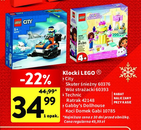 Klocki 60393 Lego city promocja
