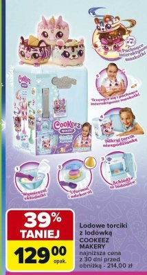 Lodowe torciki z lodówką COOKEEZ MAKERY promocja w Carrefour