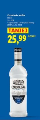 Wódka promocja w Lidl