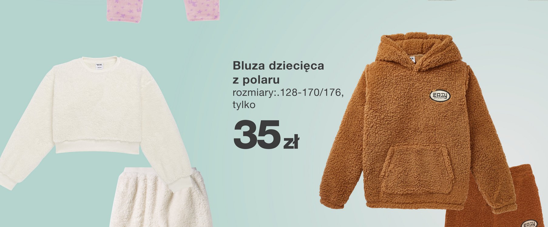 Bluza dziecięca polarowa promocja