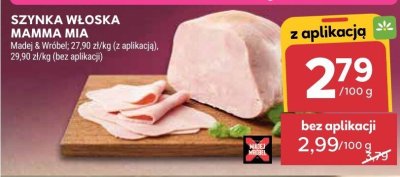 Szynka włoska Mamma Mia promocja w Stokrotka
