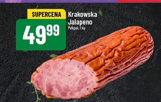 Kiełbasa krakowska z jalapeno Pekpol promocja