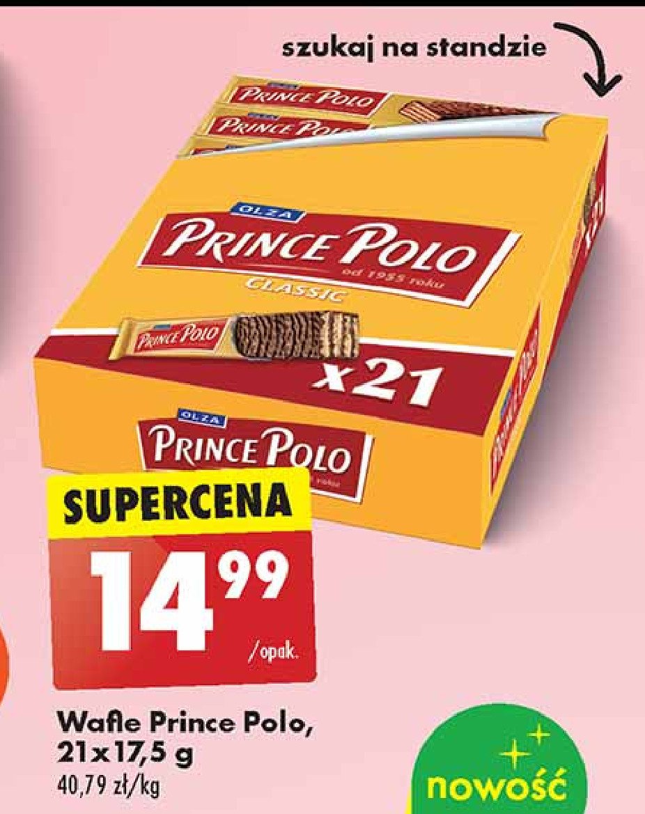 Wafelek Prince polo promocja