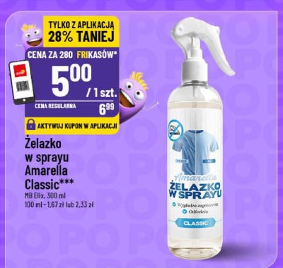 Żelazko w sprayu Classic promocja w POLOmarket