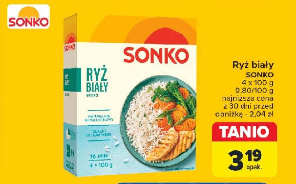 Ryż biały Sonko promocja