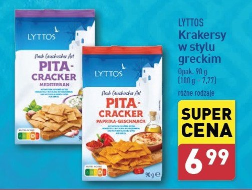 Przekąska pita paprykowa Lyttos promocja