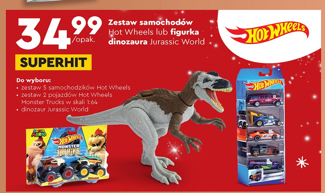 Figurka dinozaura jurrasic world promocja