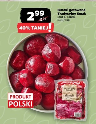 Buraki gotowane Tradycyjny Smak promocja w Netto