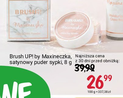 Puder satynowy Brush up! by maxineczka promocja