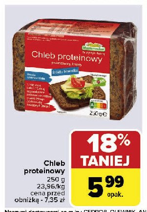 Chleb proteinowy Mestemacher promocja