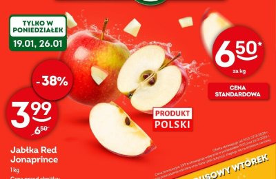 Jabłka Red Jonaprince promocja w Żabka