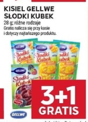 Kisiel gellwe Słodki Kubek promocja w Stokrotka