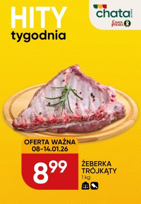 Żeberka Trójkąty promocja w Chata Polska