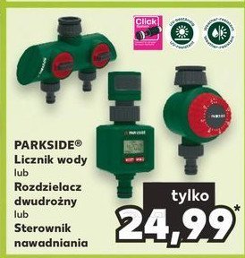 Rozdzielacz 2-drożny Parkside promocja
