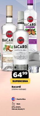 Rum Bacardi Coconut promocja w Netto