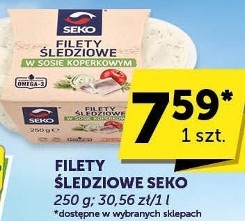 Filety 艣ledziowe promocja w Euro Sklep
