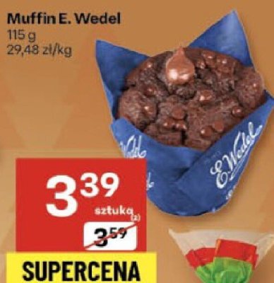 Muffin E. Wedel promocja w Delikatesy Centrum