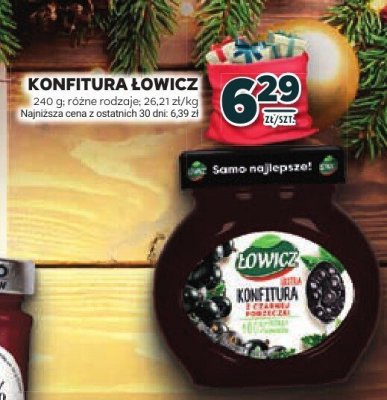 Konfitura Łowicz różne rodzaje promocja w Stokrotka