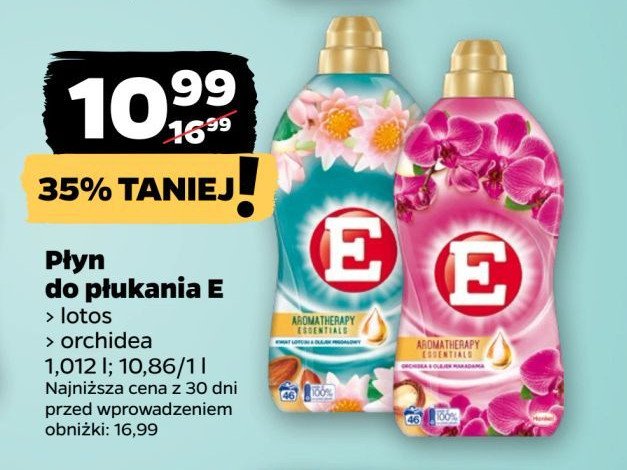 Płyn do płukania kwiat lotosu i migdał E aromatherapy promocja