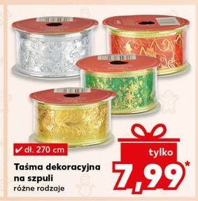 Taśma dekoracyjna na szpuli promocja