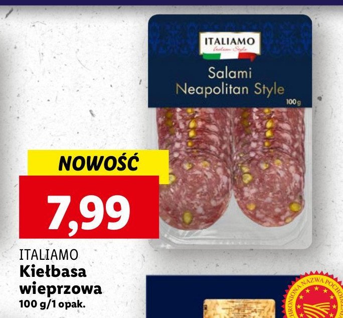 Salami neapolitan Italiamo promocja