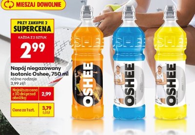 Napój niegazowany Isotonic, 750 ml różne rodzaje promocja w Biedronka