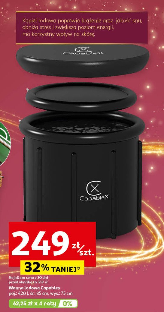 Wanna lodowa 420 l Capablex promocja