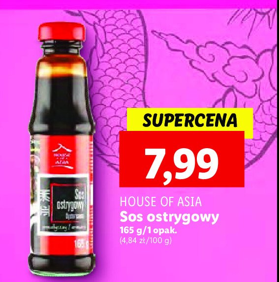 Sos ostrygowy House of asia promocja