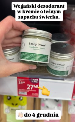 Dezodorant w kremie świerkowy promocja w Rossmann