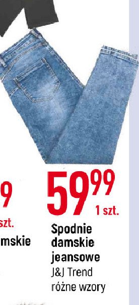 Spodnie damskie jeans J&j trend promocja