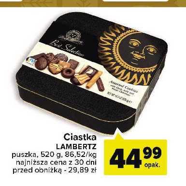Miks ciastek Henry lambertz best selection promocja