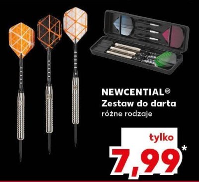 Zestaw do darta NEWCENTIAL różne rodzaje promocja w Kaufland