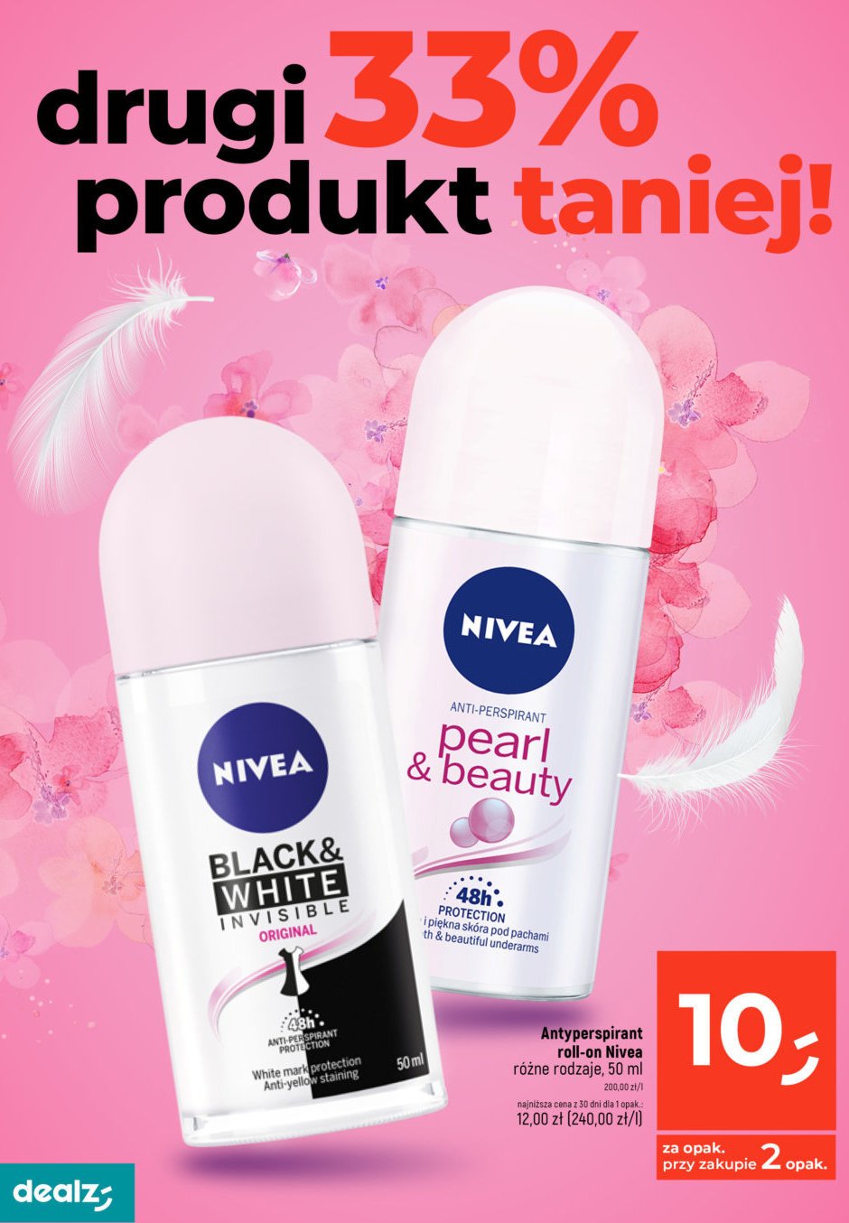 Antyperspirant Nivea pearl & beauty promocja