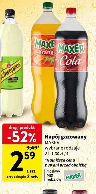 Cola Maxer promocja