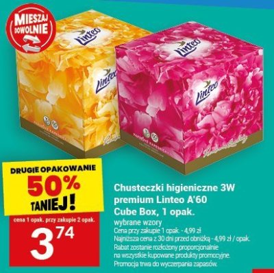 Chusteczki higieniczne promocja w Twój Market