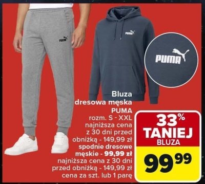 Bluza dresowa męska m-xl Nike promocja w Carrefour