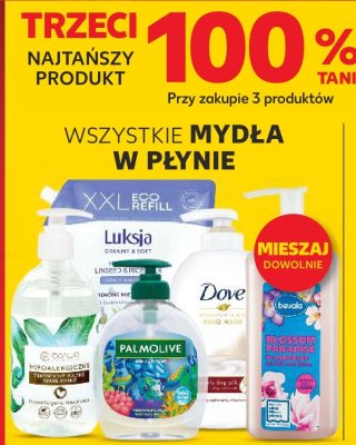 Mydło w płynie wszystkie rodzaje promocja w Kaufland