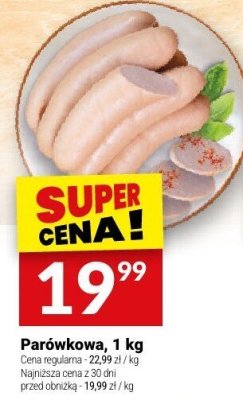 Parówkowa, 1 kg promocja w Twój Market
