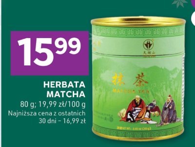 Herbata Matcha promocja w Stokrotka