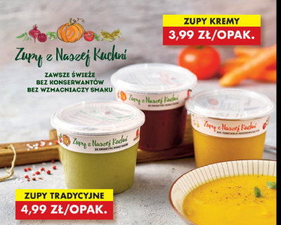 Zupa krem z kukurydzy Zupy z naszej kuchni promocja